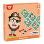 Imagem de rosto mister105o magnetico jogo educativo madeira tookytoy