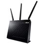 Imagem de Roteador Gamer Wireless ASUS RT-AC68U, AC1900Mbps, Dual band, AiMesh, 3 Antenas, USB 3.0, DualCore, Rede Gigabit, AiRadar, Preto