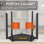 Imagem de Roteador Gigabit Wifi Mu-mimo Tenda Ac10 Preto 110/220v