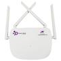 Imagem de Roteador Super Ap 4 Antenas Gts Network 2,4ghz 5ghz Dual Band Gigabit Repetidor Bridge Anatel Nota F