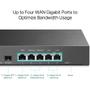 Imagem de Roteador TP-Link VPN Gigabit Multi-WAN SafeStream TL-ER7206