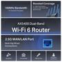 Imagem de Roteador WiFi 6 TP-Link Archer AX72 Pro AX5400 - Porta de 2,5 Gbps
