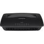 Imagem de Roteador Wireless + ADSL2 Linksys N300 2.4GHZ 300MBPS - 3 Portas RJ45 10/100 + 1 Porta ADSL2 - X1000-BR