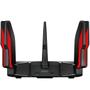 Imagem de Roteador Wireless TP-Link Archer AX11000 1148 MBPS Em 2.4GHZ + 4804 MBPS Em 5GHZ - Preto/Vermelho