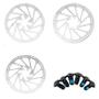 Imagem de Rotor de Freio a Disco Wokex 203mm - Design Rounded Centerline para Bicicleta