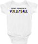 Imagem de Roupa Body Bebê Bebe Infantil Futuro Jogador de Volleyball Vôlei Voleibol