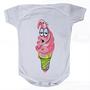 Imagem de Roupa Body Bebê Manga Comprida Estampado Sorvete Patrick