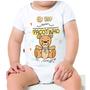 Imagem de Roupa Body Bebê Manga Comprida Estampado Urso Basquete