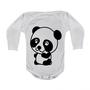 Imagem de Roupa Body Bebê Manga Curta Estampado Pandinha Panda