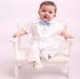 Roupa Branca Social Pajem Menino Bebê Ravi Batizado Casamento Festa Apresentação Infantil. - Pandora Baby Enxovais Imagem de Roupa Branca Social Pajem Menino Bebê Ravi Batizado Casamento Festa Apresentação Infantil.