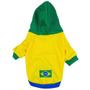 Imagem de Roupa Cachorro Seleção Brasileira Modernpet Amarelo - Tam. M