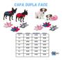 Imagem de Roupa Capa Dupla Face Pet Macio Anti Alérgico Cachorro Pinscher Yorkshire Filhote Roupinha Pickorruchos - Pequeno