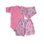 Imagem de Roupa De Bebê Body Macacão Enxoval Manta Naninha - kit 14 Peças