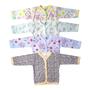 Imagem de Roupa De Bebê Kit 04 Peças Casaco Lisos E Estampados Algodão