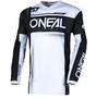 Imagem de Roupa de corrida Jersey O'Neal Element para adultos em preto/branco tamanho S