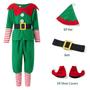 Imagem de Roupa de fantasia de Natal NEDROMYM para meninos e meninas de 6 a 7 anos