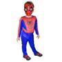 Imagem de Roupa Fantasia Infantil Longa Com Enchimento Homem-aranha