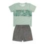 Imagem de Roupa Infantil Masculina Conjunto Camiseta Bermuda da Elian