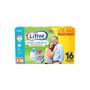 Imagem de Roupa Íntima Lifree Super Conforto Tamanho P/M - 4 Pacotes com 16 Fraldas - Total 64 Tiras