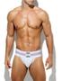 Imagem de Roupa íntima masculina Jock Strap Arjen Kroos de alta elasticidade, pacote com 4