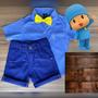 Imagem de Roupa Menino Infantil Pocoyo Festa Aniversário