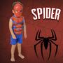 Imagem de Roupa Para Criança Brincar De Super Herói Homem Aranha