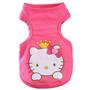 Imagem de Roupa Para Pet Pequeno Porte Regata Hello Kitty Rosa N.04