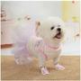 Imagem de Roupa Pet Cachorro Gato Fantasia Passeio Vestido Princesa