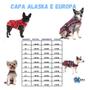 Imagem de Roupa Roupinha Capa Europa Alaska Outono Inverno Frio Pet Pelucia Cachorro Gato Pickorruchos - Gigante