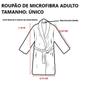 Imagem de Roupão Aveludado Robe Plush Masculino Feminino Várias Cores