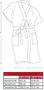 Imagem de Roupão feminino adulto atoalhado manga curta estampado-lepper