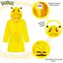 Imagem de Roupão Pokémon 3D Pikachu Hood Soft Fleece Kids