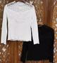 Imagem de Roupas Femininas Blusa Renda Guipir Trabalhada Pedraria Social Elegante 2520