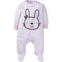 Imagem de Roupas Gerber Sleep 'N Play Footie, pacote com 4, Bunny Smiley Girl