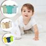 Imagem de Roupas para bebe kit bodies com  03 peças com  fechamento  botão de pressão body