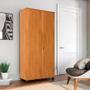 Imagem de Roupeiro com 2 Portas Solteiro Gold Nature