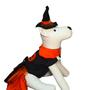 Imagem de  Roupinha Cachorro Vestido Halloween + Chapéu Roupa Pet Fantasia Pet