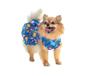 Imagem de Roupinha Vestido de Algodão Cachorro Cão Shitzu Lhasa York Pet Verão Calor Fresco Vestidinho Florida Pickorruchos - Médi