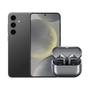 Imagem de S24+ (256GB) - Preto + Galaxy Buds3 - Cinza
