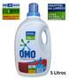 Imagem de Sabão Liquido Omo Lavagem Perfeita 5 Litros Roupa S/ Manchas