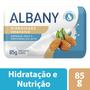 Imagem de Sabonete Albany Fragrância Amêndoa Doce e Proteínas de Leite Hidratação Intensiva 85g