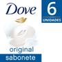 Imagem de Sabonete Dove Original com 6 Unidades de 90g cada Leve Mais Por Menos