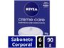 Imagem de Sabonete em Barra Corporal Nivea - Creme Care 90g 6 Unidades