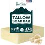 Imagem de Sabonete em barra Herblov Beef Tallow, totalmente natural, sem perfume, 100g