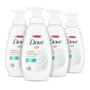 Imagem de Sabonete Líquido Dove Instant Foaming 400ml - Pacote com 4 Unidades - Pele Sensível