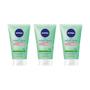 Imagem de Sabonete Nivea Facial 145G Gel Controle Brilho - Kit Com 3Un