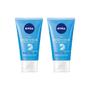 Imagem de Sabonete Nivea Facial 150g Gel Equilibrio Protetor-Kit C/2un