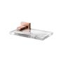 Imagem de Saboneteira Parede Square Cobre Escovado 00387969 - Docol