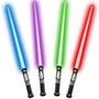 Imagem de Sabres de Luz Cawiew com Som e Retrátil - Pacote com 4 Unidades