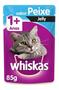 Imagem de SACHE WHISKAS JELLY PEIXE 85gr